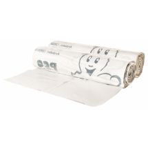 Storage bags for popcorn, white