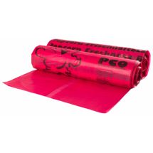 Storage bags for popcorn, red