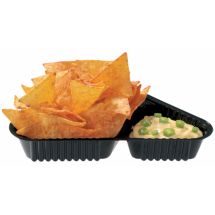 Nacho trays, large, 1 dip