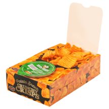 Crunchy Crisps Box, geschlossen, für 1 Dip