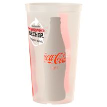 Mehrwegbecher 1,0 l Coca-Cola