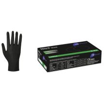 Disposable Nitril gloves, black, size M