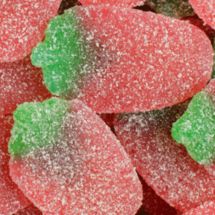 Saure Erdbeeren