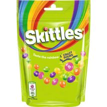 Skittles Crazy Sours Beutel 136 g