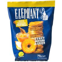 Elephant Pretzels, Honig-Senf-Zwiebel