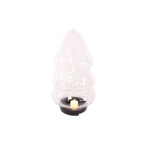 Tannenbaum transparent leer mit LED (Ktn)