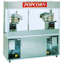 Popcorn Machine Twin Enclosed President, 2 x 60 oz.