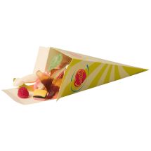 Spitztüte mit Deckelklappe Gr. 3