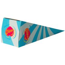 Spitztüte mit Deckelklappe Gr. 2