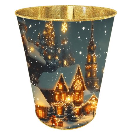 Tin buckets - 130oz - Christmas 2025