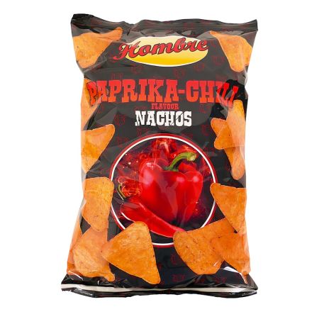 Hombre Nachos Paprika-Chili bags 125 g