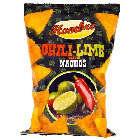 Hombre Nachos Chili-Lime Tüten 125 g