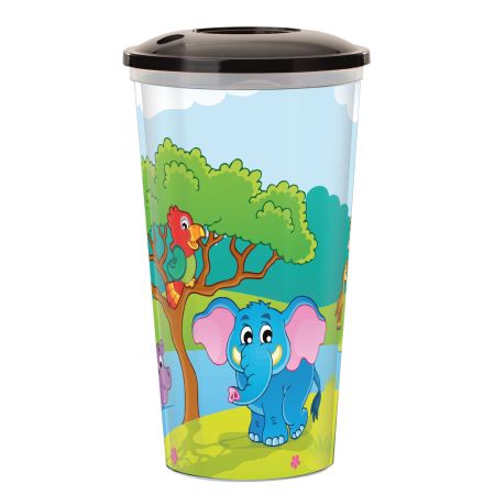 Mehrwegtrinkbecher 0,5 l Zoo