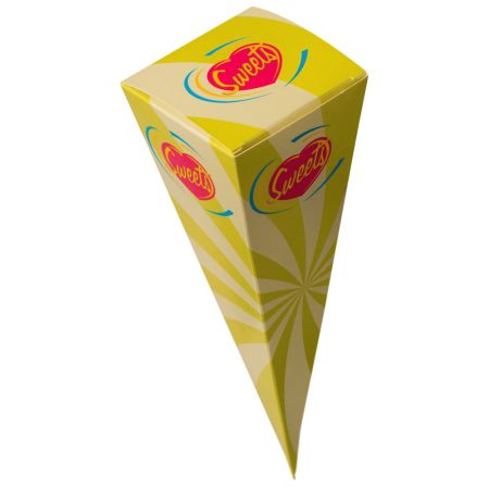 Spitztüte mit Deckelklappe Gr. 3