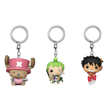 Premiums - Key Chain Set One Piece - Merchandise Funko Figures