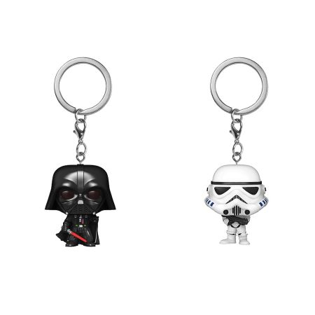 Premiums - Key Chain Set Star Wars - Merchandise Funko Figures