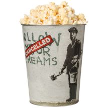 
Tin bucket Banksy Follow Your Dreams 130oz/3,8L

