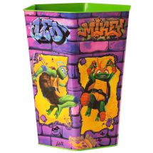 Metal bucket (hexagon) TMNT: Mutant Mayhem, size 4
