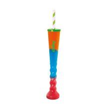 slushy flutes, size XL, paper straws