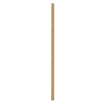 Paper straws, brown, 21 cm