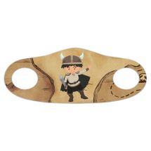 Fabric maks for children, viking