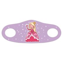 Fabric mask for children, princess
