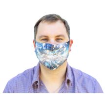 Fabric mask for adults, fireworks