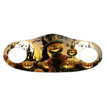 Stoffmaske für Erwachsene, Halloween, schaurig