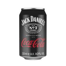 Jack Daniels Coca Cola 10% 0,33l - 24 Dosen