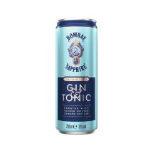 Bombay Sapphire & Tonic 10% 0,25l - 12 Dosen