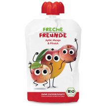 Quetschie Apfel, Mango,Pfirsich Bio