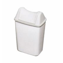 Waste Bin Plastic Material white
