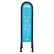 Stand for disinfection dispenser