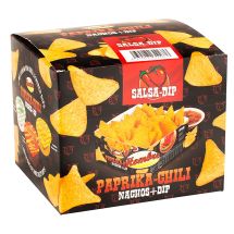 
Hombre Nachos & Dip Box; 12 boxes/carton