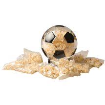 Football with Cinema Popcorn sweet
