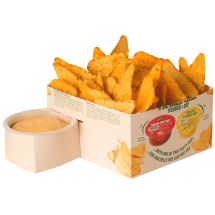 
Hombre Nachos & Dip Box; 12 boxes/carton
