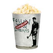 Tin buckets - Banksy Tin bucket Follow Your Dreams 130oz - Banksy