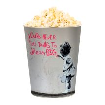Tin buckets - Banksy Tin bucket Dream Big 130oz - Banksy