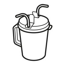 IML-Trinkbecher - Banksy Flower Bomber 2.0 l - Banksy