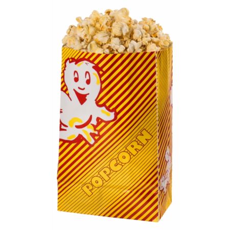 Popcorntüten Poppy rot-gelb Gr. 3