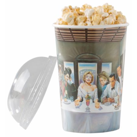 Dome lids for popcorn tubs size 2 