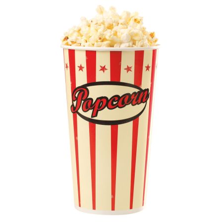 Popcornbecher Gr.2  Retro ohne PE