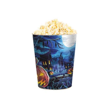 Tin bucket Halloween 2022, size 4