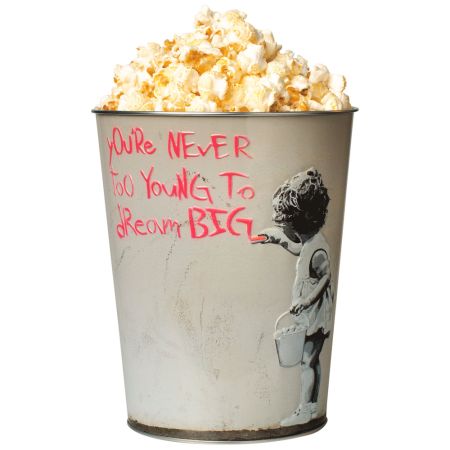 
Tin bucket Banksy Dream Big 130oz/3,8L
