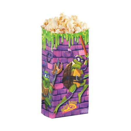 Popcorn Bags TMNT: Mutant Mayhem, size 2