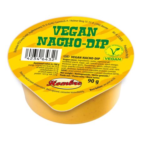 Hombre Veganer Dip Portion Pack