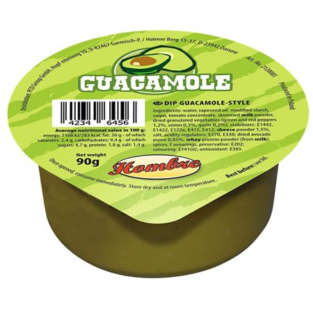 
Hombre Guacamole Dip portion pack 
