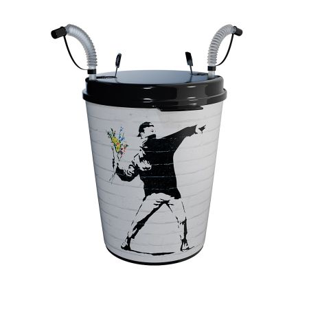 IML drink cup - Banksy Flower Bomber 2.0 l - Banksy