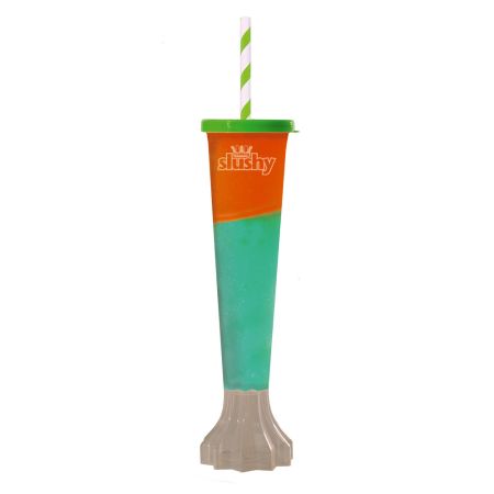 slushy flutes, size M, paper straws