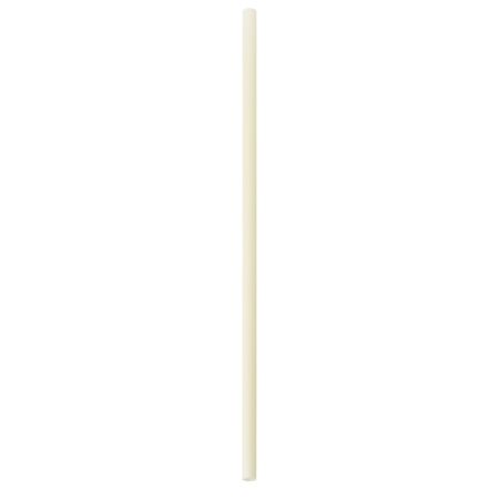 Organic drinking straws natural color, 27 cm, wrapped